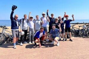 'A Wee Pedal's' Family Friendly Cycle Tour to Edinburgh's Coast - The route highlights: Craigmillar Park, a tunnel, Holyrood Park, and Arthur’s Seat