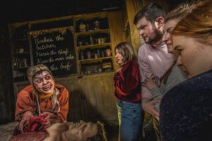 The Edinburgh Dungeon Entrance Ticket - Inside the Dungeon: Sawney Bean, plague fears, and the trial setup