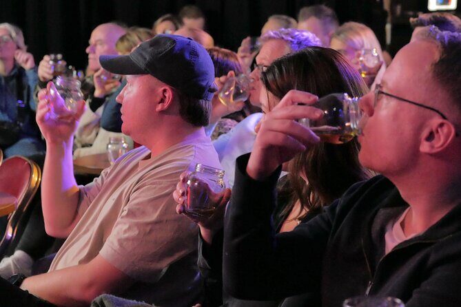 The Mountebank Comedy Whisky Tasting - Your included flight: four malts across Scotland